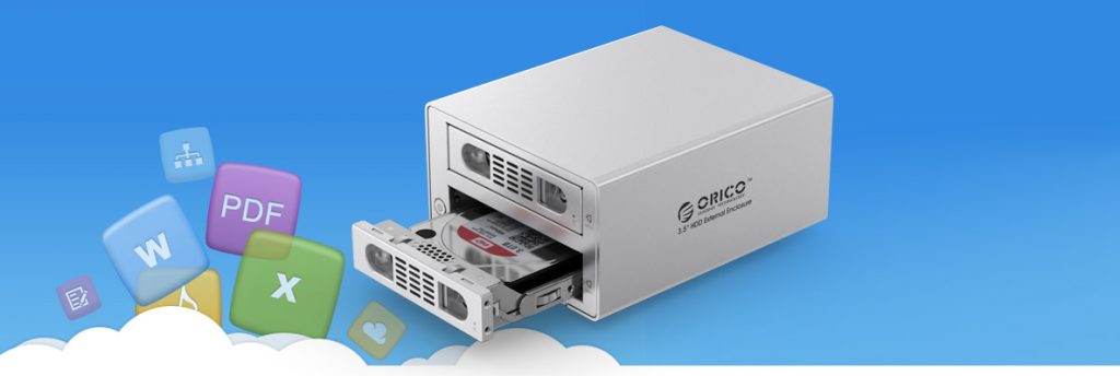 تجهیزات ذخیره سازی تحت شبکه ORICO 3529NAS 2Bay