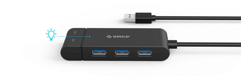 Hub and Card Reader USB 3.0 ORICO H32TS-U3