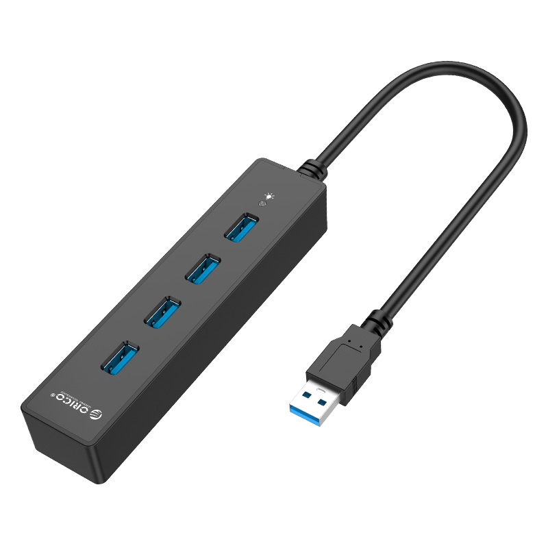 هاب 4 پورت USB3.0 با کابل متصل