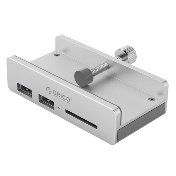 هاب USB 3.0 با کارت خوان و 2 پورت USB مدل ORICO MH2AC-U3